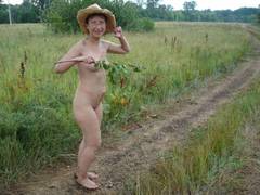 I took pictures of my nasty wife when we were in the forest. Image 9