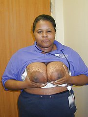huge black boobs