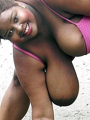 busty black girl