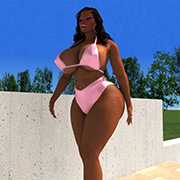 Big breast 3D toons