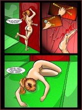 BDSM comics `A new secretary`, part 1