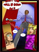 BDSM comics `A new secretary`, part 1