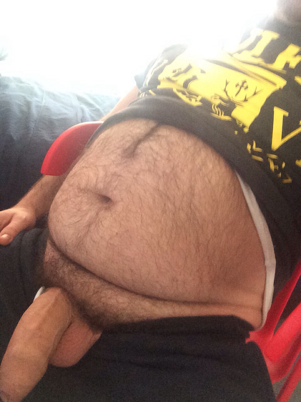 Big dick big belly