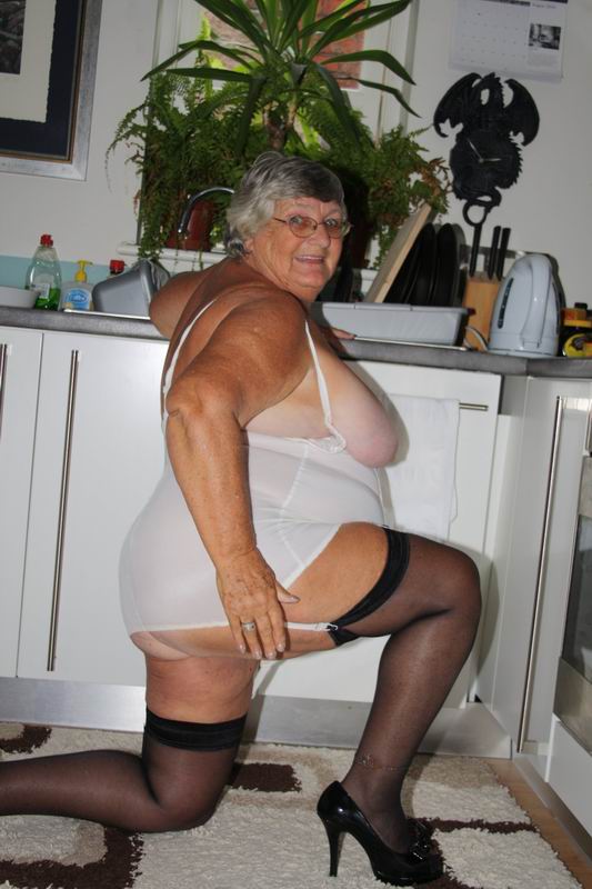 British Granny - 77 years old and a sex drive that no one man can handle. 