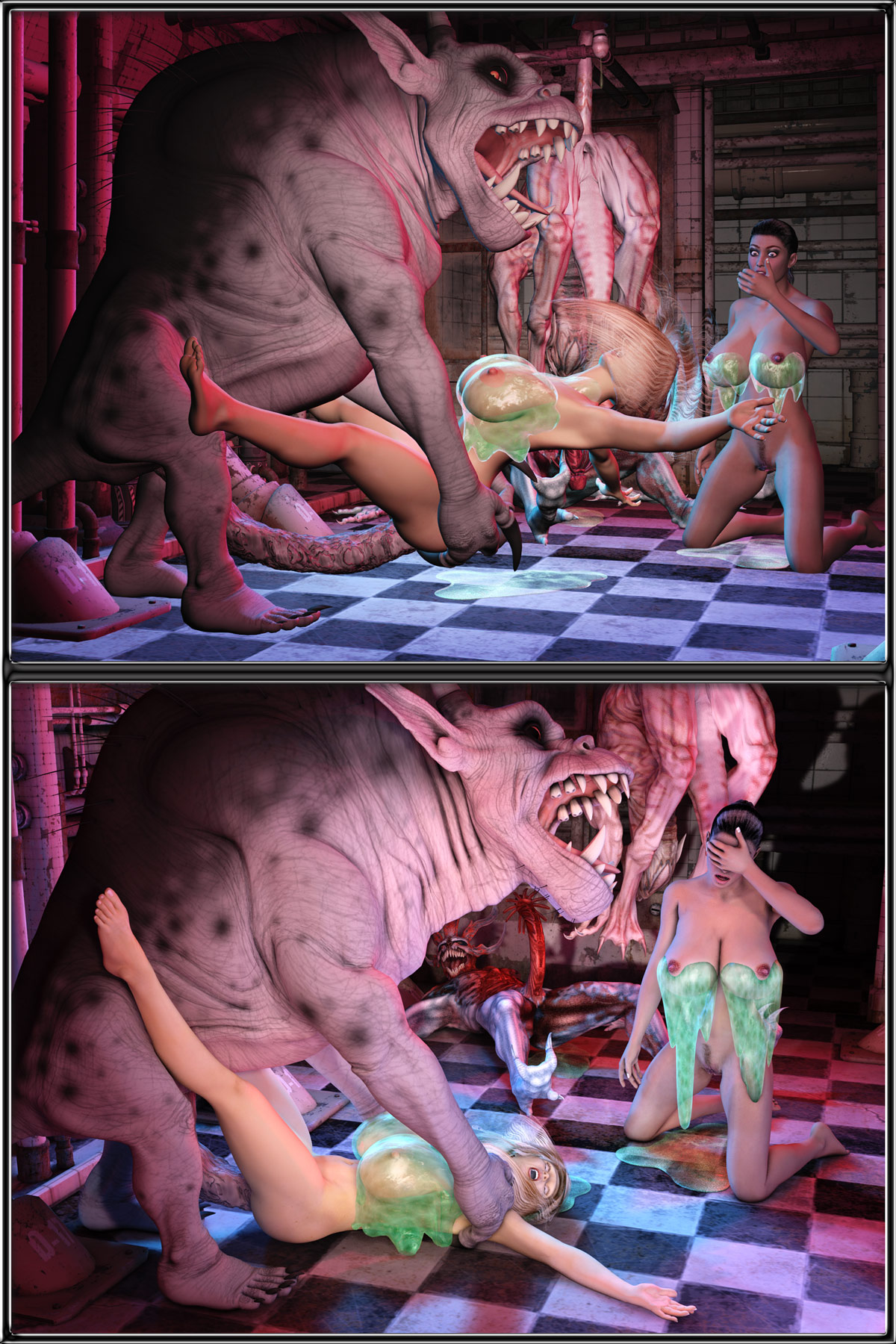 Dive into the Depths of 3D Monster Pornography - Slideshow dive into the de...